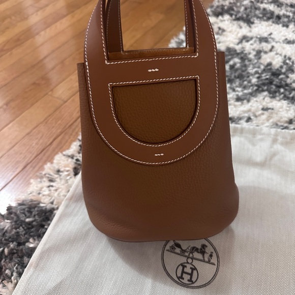 AUTHENTIC BNWT Hermès In-The-Loop 18 – Gold Clemence Leather - Picture 9 of 17